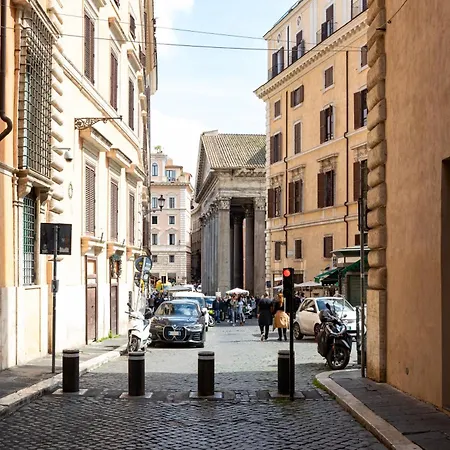 شقة Con Terrazzino Al Pantheon روما