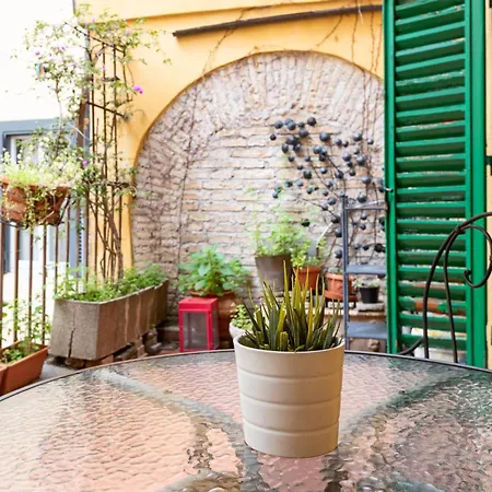 With Terrace By The Amazing Pantheon * Roma